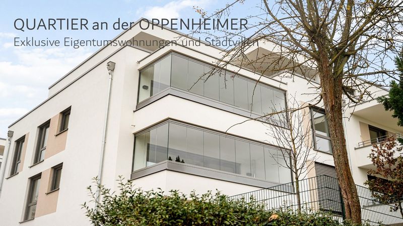 Exklusive 5-Zimmerwohnung mit WINTERGARTEN und TRAUMBLICK im QUARTIER an der OPPENHEIMER